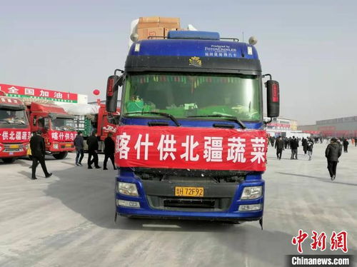 新疆南部最大集拼集運農產品市場開業 四萬農戶入股