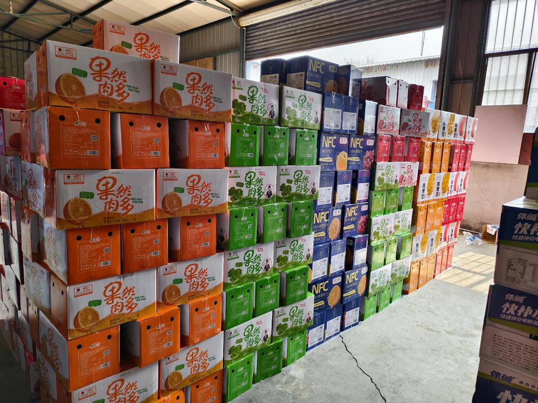 浩明果然肉多,大桶真果萃到貨#快消品供應(yīng)鏈 #倉庫配送